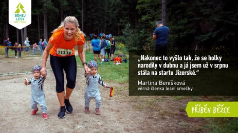 Příběh běžce - Martina Beníšková: Holky se narodily v dubnu a já jsem už v srpnu stála na startu Jizerské